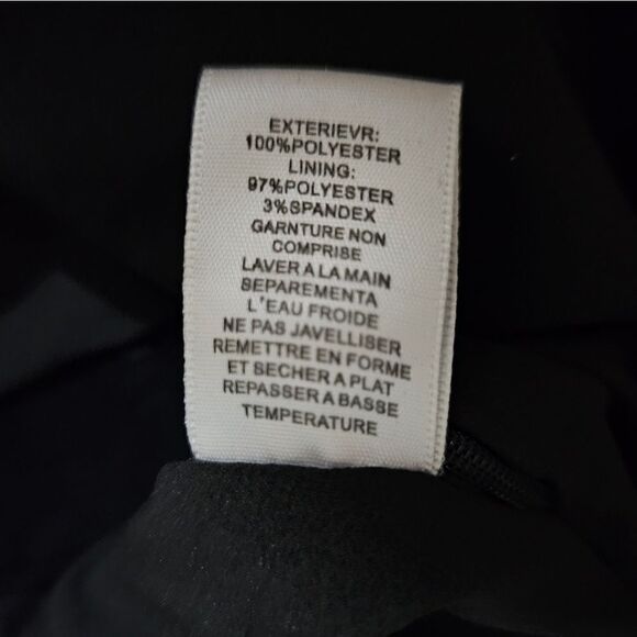 Design lab mini skirt Women's large black/gold NWT - Picture 7 of 8